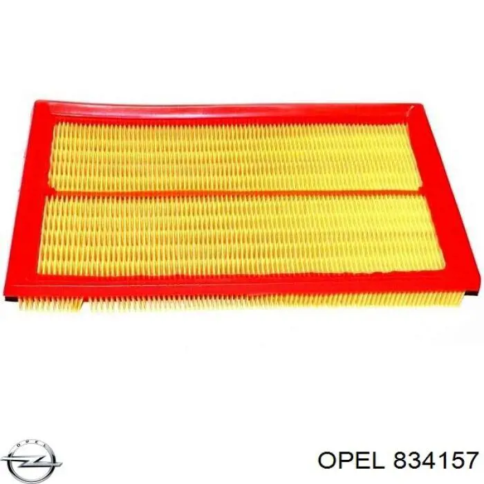 834157 Opel filtro de aire
