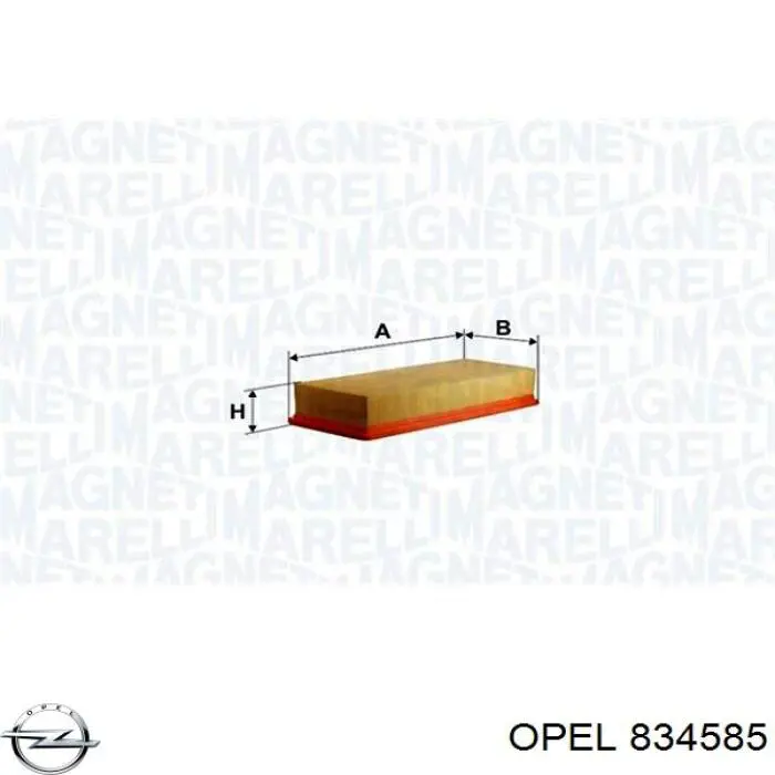Filtro de aire coche Opel Combo  ()