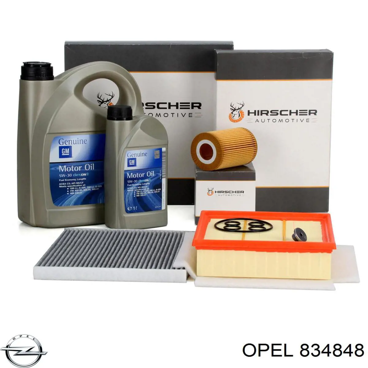 Filtro aire Opel 834848