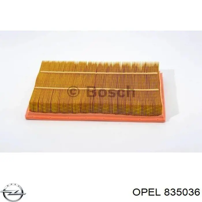 Filtro aire Opel 835036