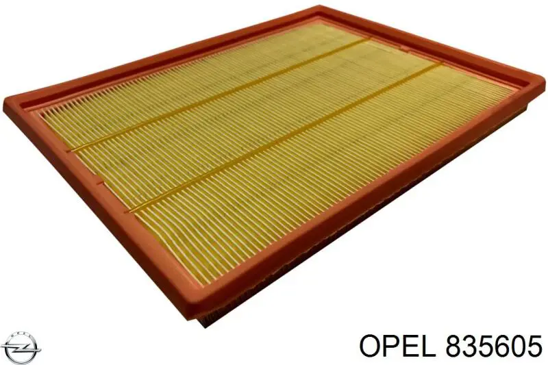 835605 Opel filtro de aire