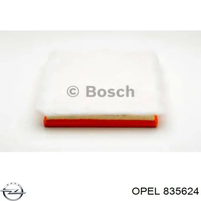835624 Opel filtro de aire