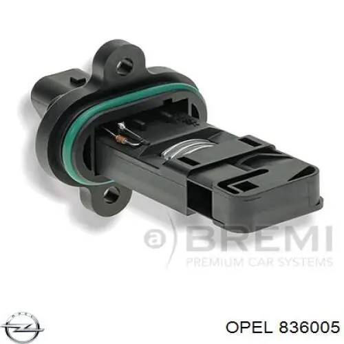 836005 Opel medidor de masa de aire