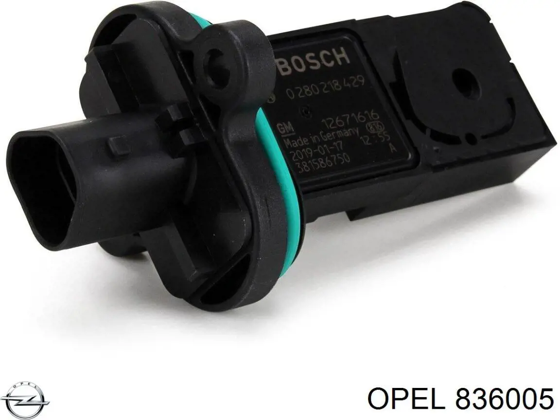 Comprar 836005 Opel Sensor de masa de aire