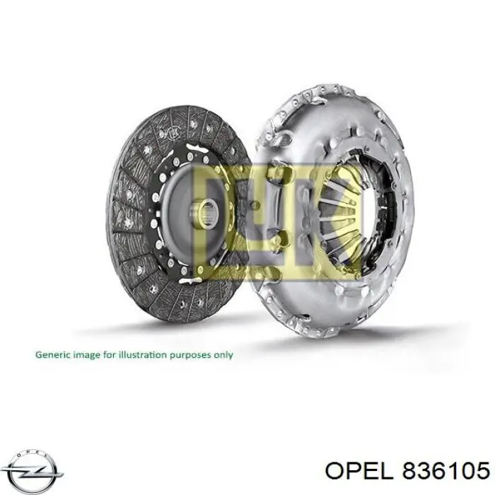 836105 Opel caudalímetro