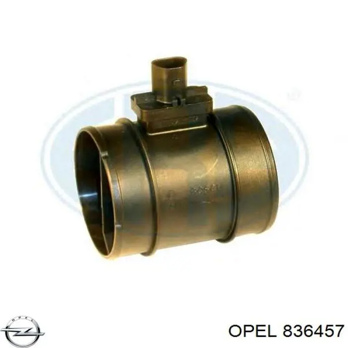 836457 Opel sensor de flujo de aire/medidor de flujo (flujo de aire masibo)