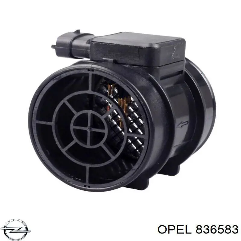 836583 Opel medidor de masa de aire