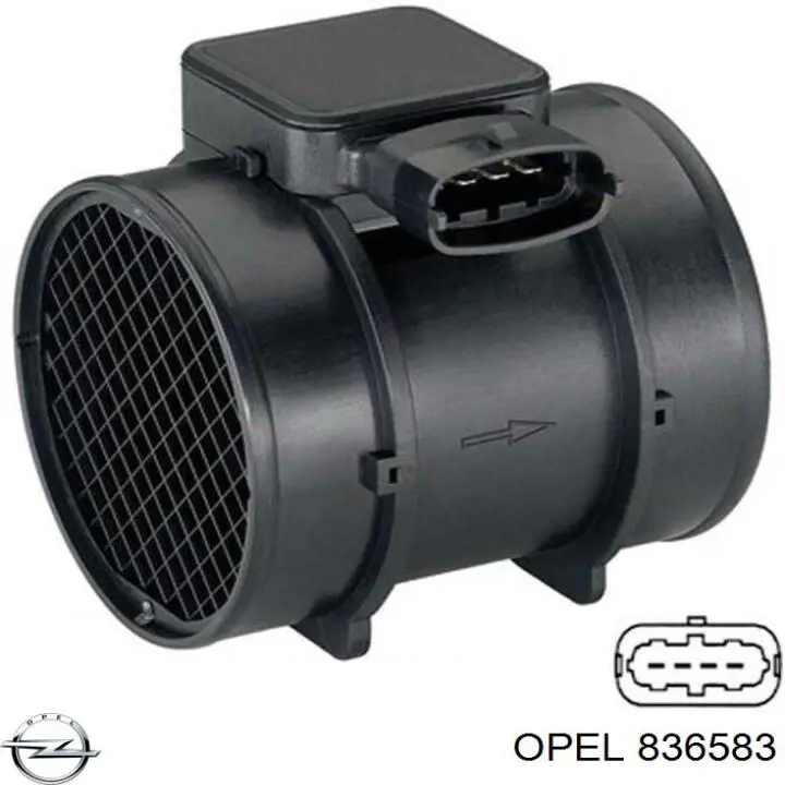 Comprar 836583 Opel Sensor de masa de aire