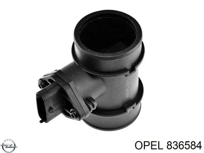 836584 Opel medidor de masa de aire