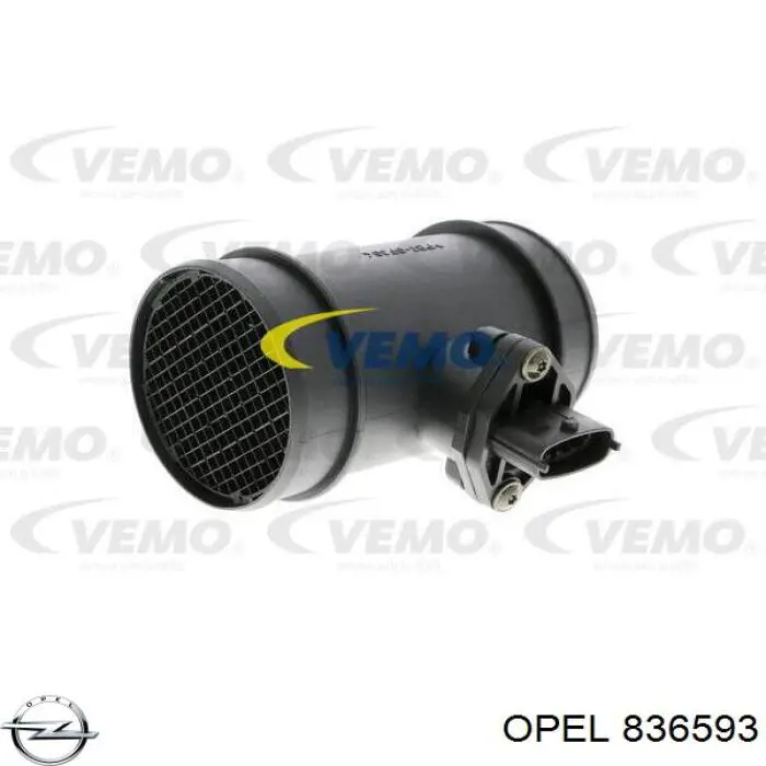 836593 Opel medidor de masa de aire