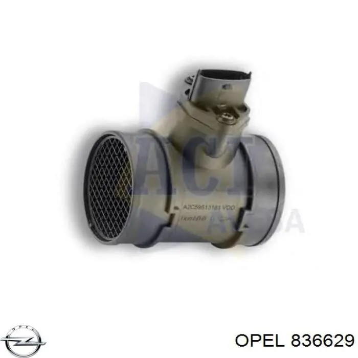 836629 Opel caudalímetro