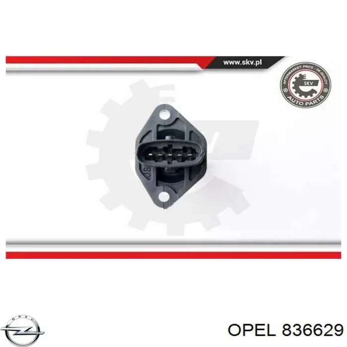 Medidor de flujo de aire Opel 836629 precio, desde 44,66 EUR