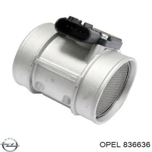 836636 Opel sensor de flujo de aire/medidor de flujo (flujo de aire masibo)