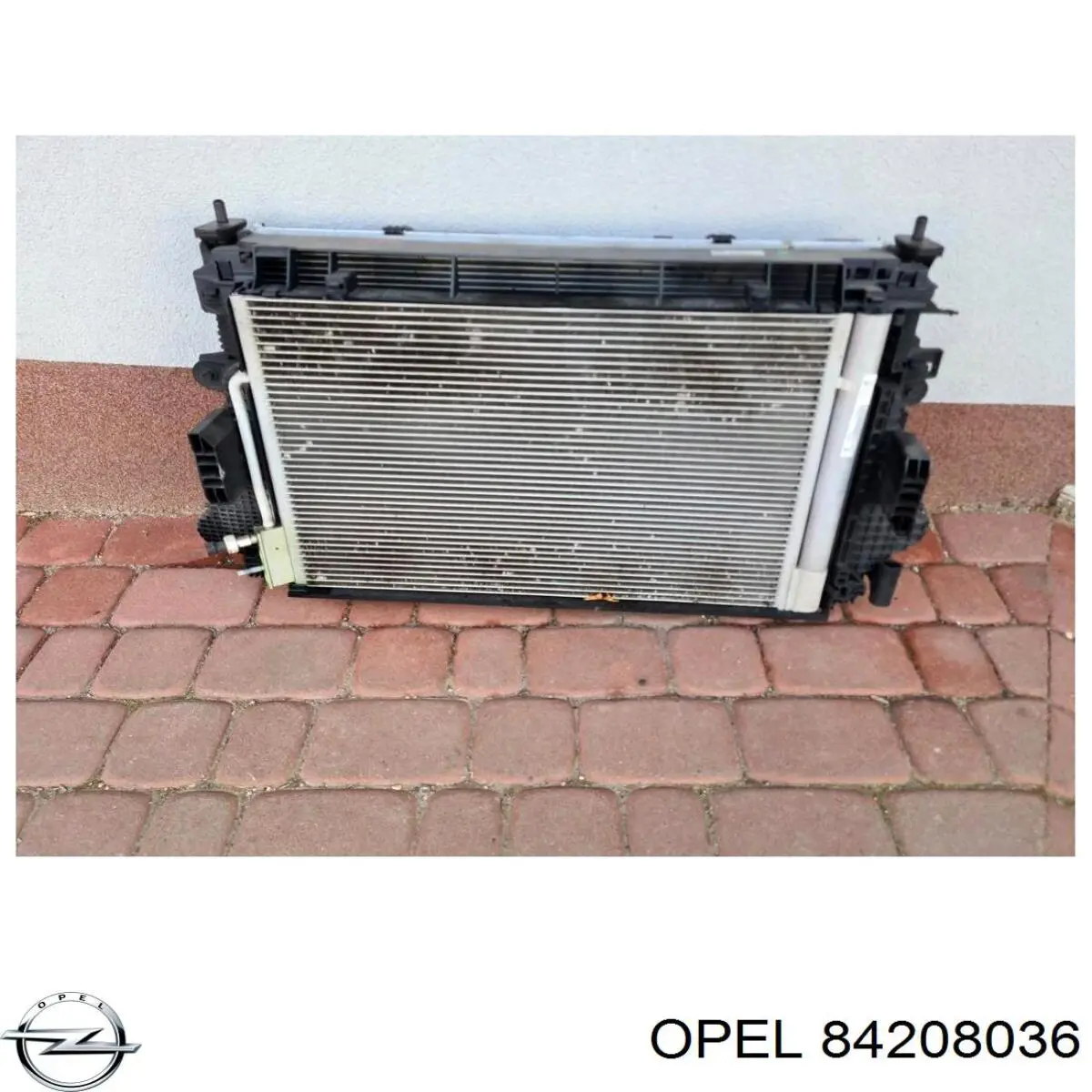 Radiador 84208036 Opel