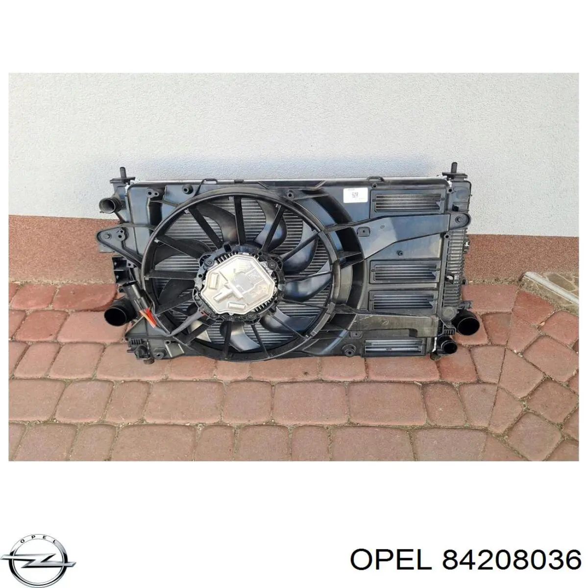 Radiador de água Opel 84208036