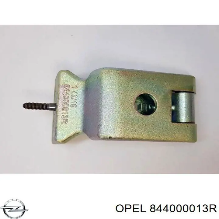 844000013R Opel bisagra de la puerta trasera (giratoria)