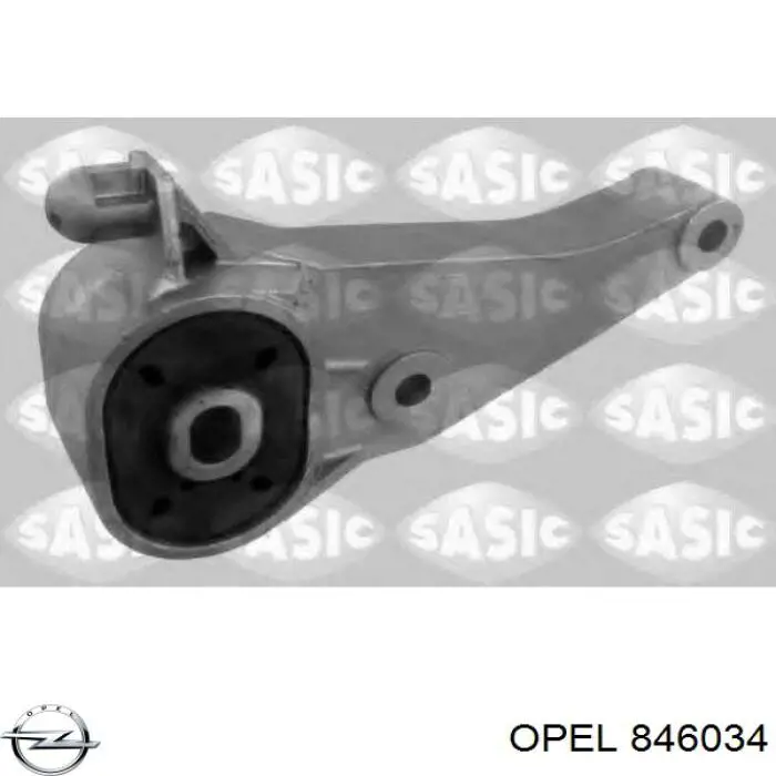 Soporte del soporte trasero del motor Opel 846034 precio, desde 28,74 EUR