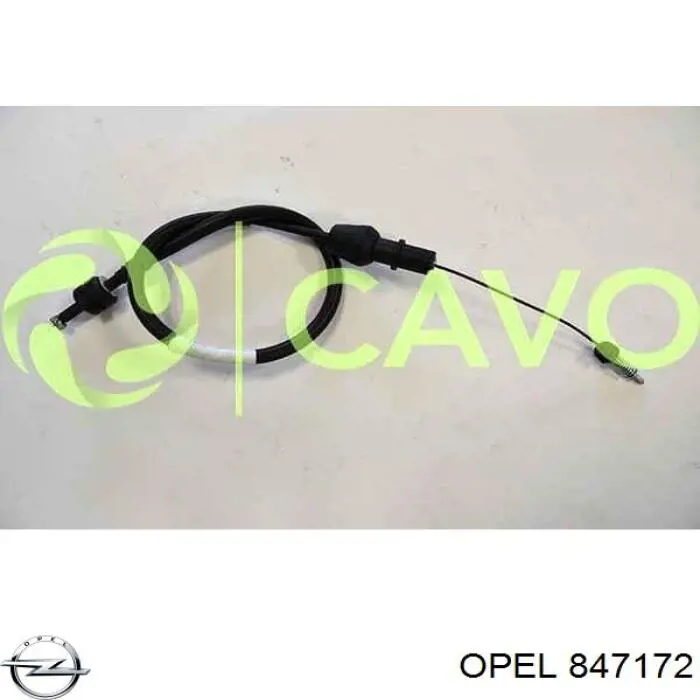 847172 Opel cable del acelerador