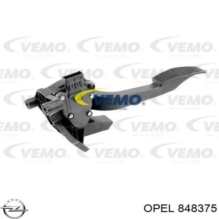 Comprar 848375 Opel Pedal del acelerador