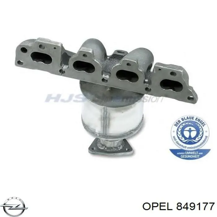 Catalizador Opel 849177 precio, desde 241,26 EUR