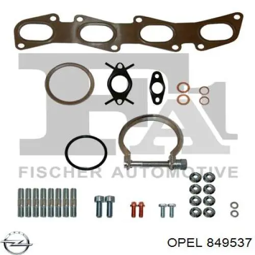 849537 Opel turbocompresor