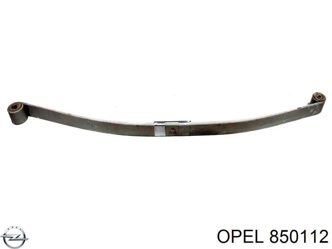 850112 Opel colector de escape, sistema de escape