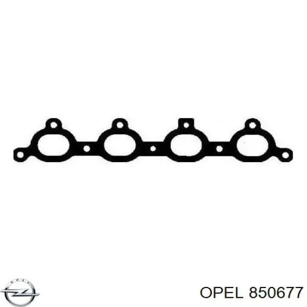 850677 Opel junta de colector de escape