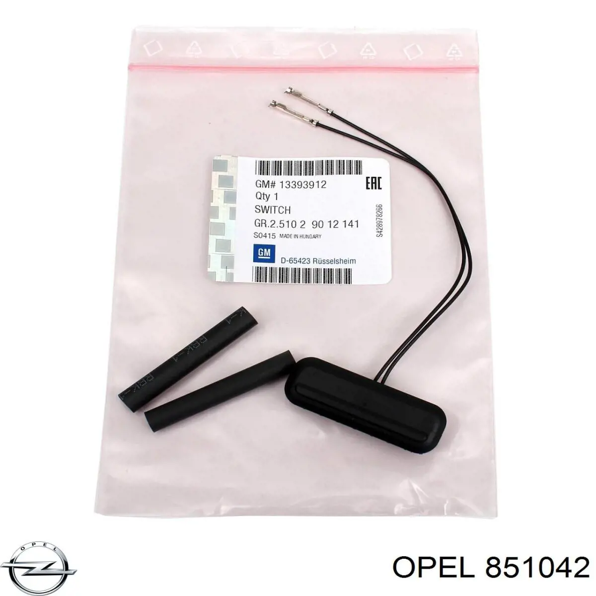 Comprar 851042 Opel Válvula solenoide de control de presión de sobrealimentación