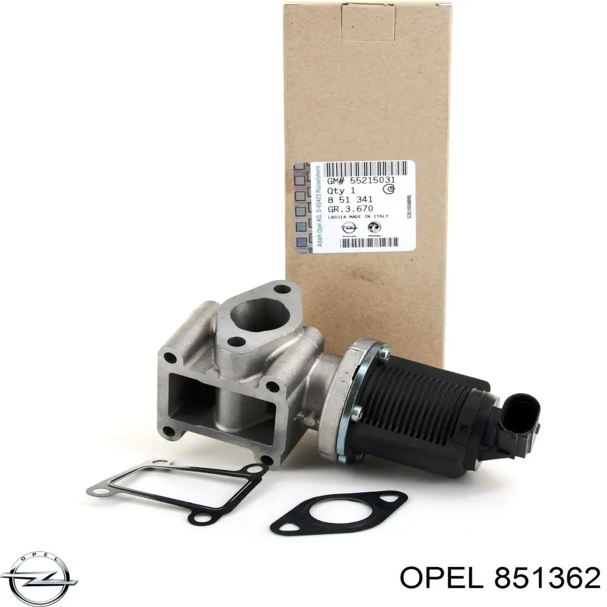 851362 Opel Junta de válvula EGR