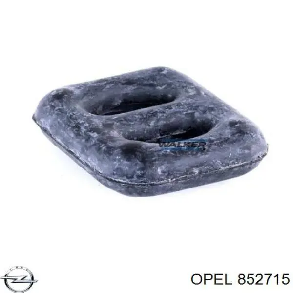 852715 Opel soporte, silenciador