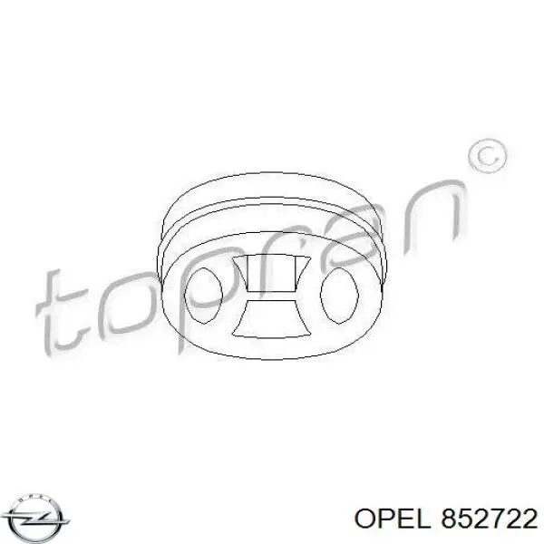 852722 Opel soporte escape