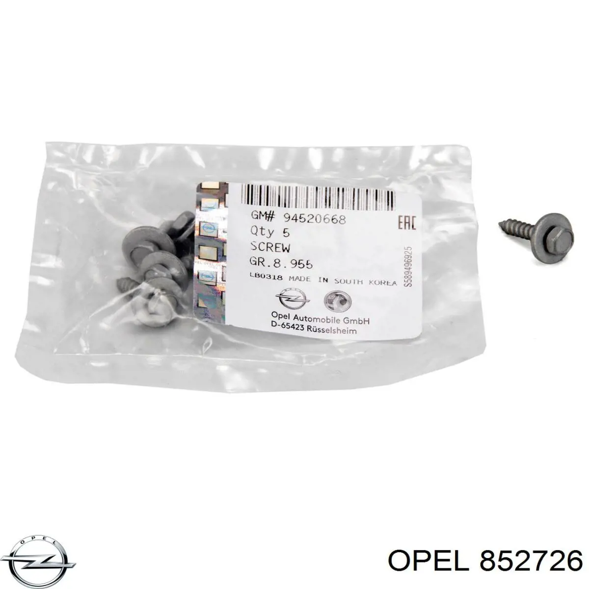 Soporte, silenciador Opel Vectra