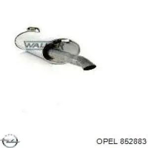 852883 Opel silenciador posterior