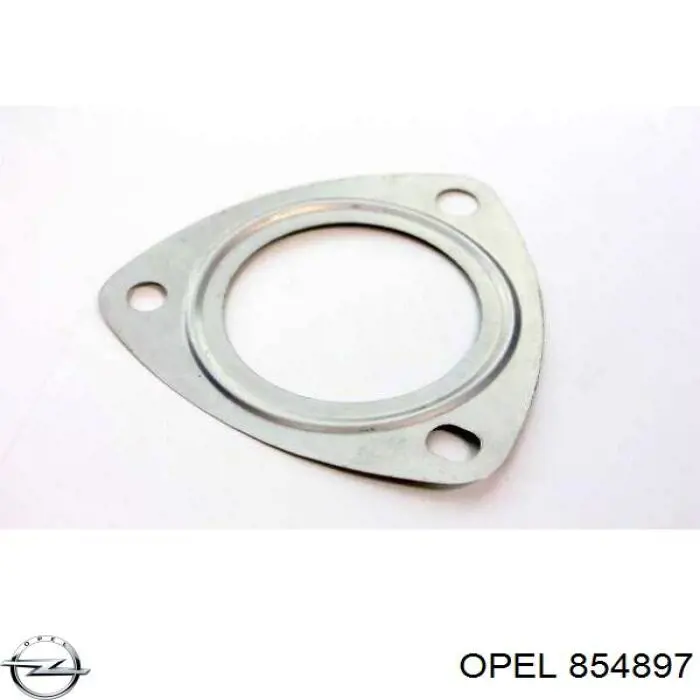 854897 Opel junta de tubo de escape silenciador