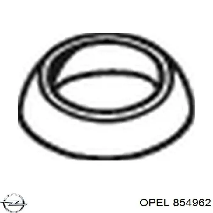 854962 Opel junta, tubo de escape silenciador