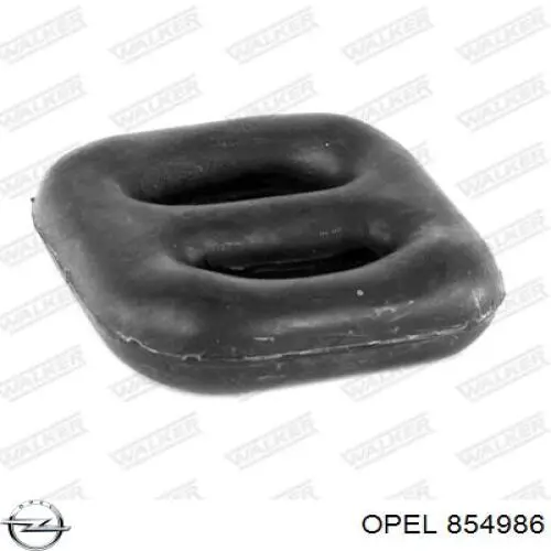 854986 Opel perno de escape (silenciador)