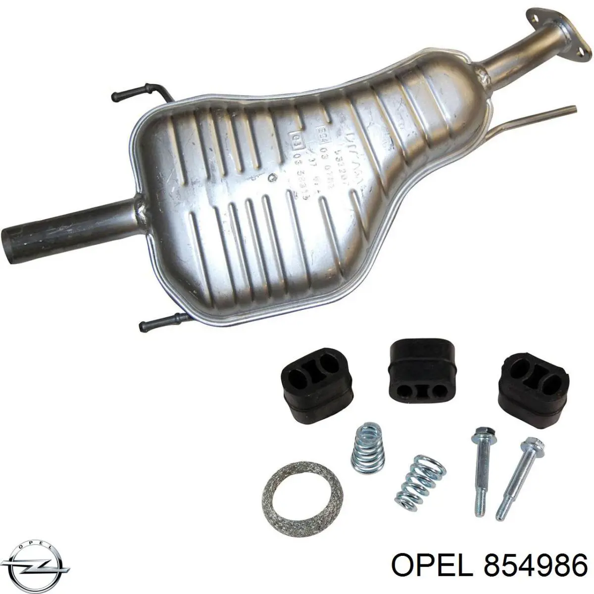 Perno del sistema de escape (silenciador) 854986 Opel