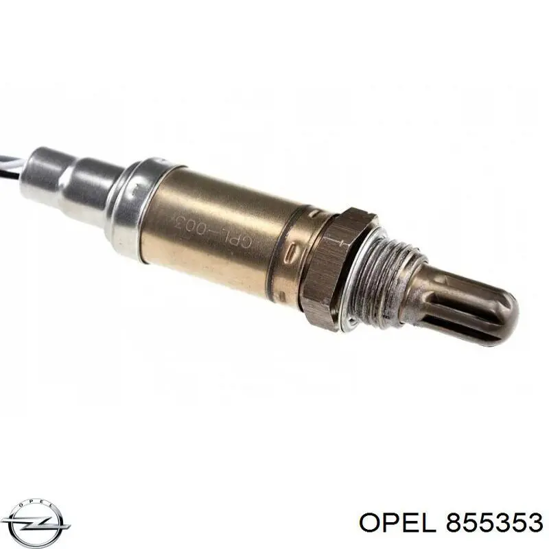 855353 Opel sonda lambda sensor de oxigeno post catalizador