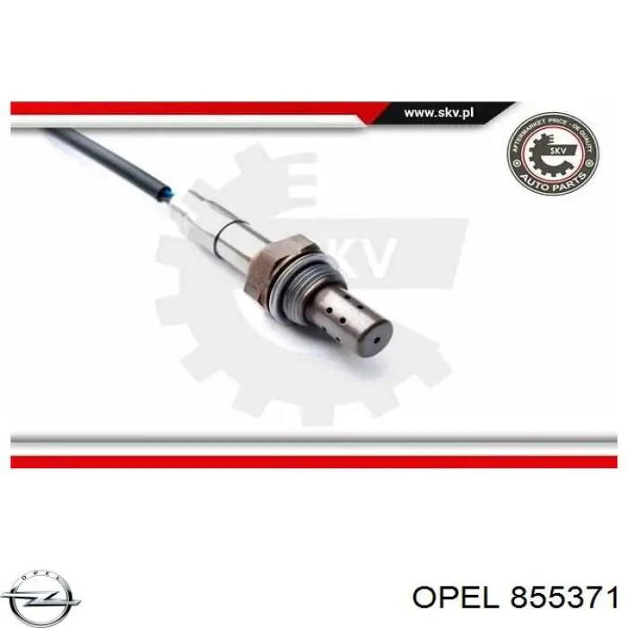 855371 Opel sonda lambda sensor de oxigeno post catalizador