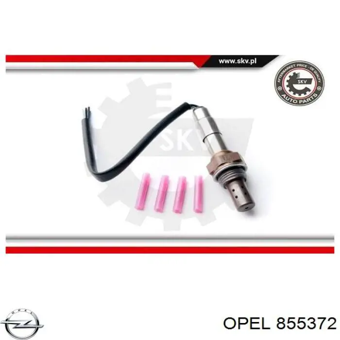 855372 Opel sonda lambda sensor de oxigeno post catalizador