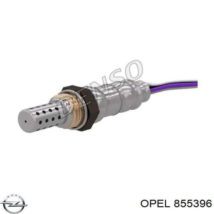 855396 Opel sonda lambda sensor de oxigeno post catalizador
