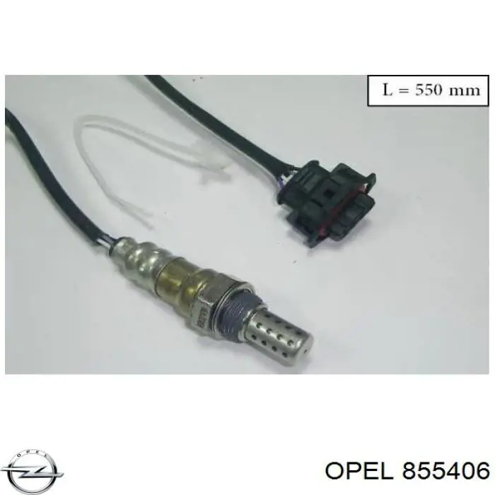 Sensor de oxígeno previo al catalizador Opel 93177451