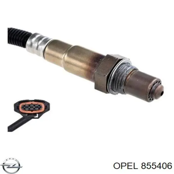 0855406 Opel sonda lambda sensor de oxigeno para catalizador