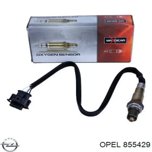 855429 Opel sonda lambda sensor de oxigeno post catalizador