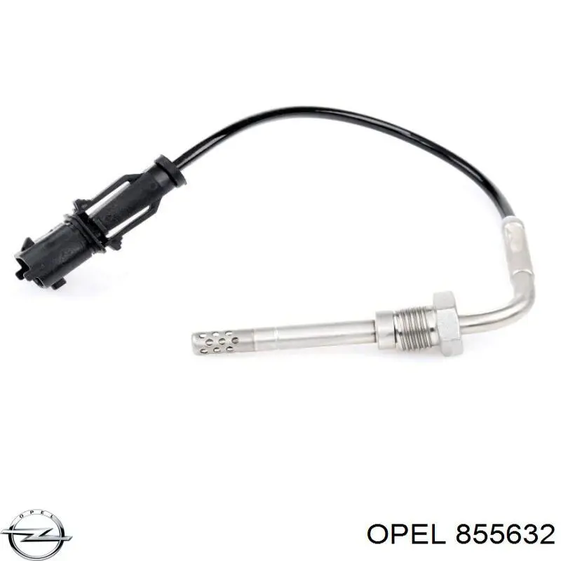 855632 Opel sensor de temperatura, gas de escape, en catalizador