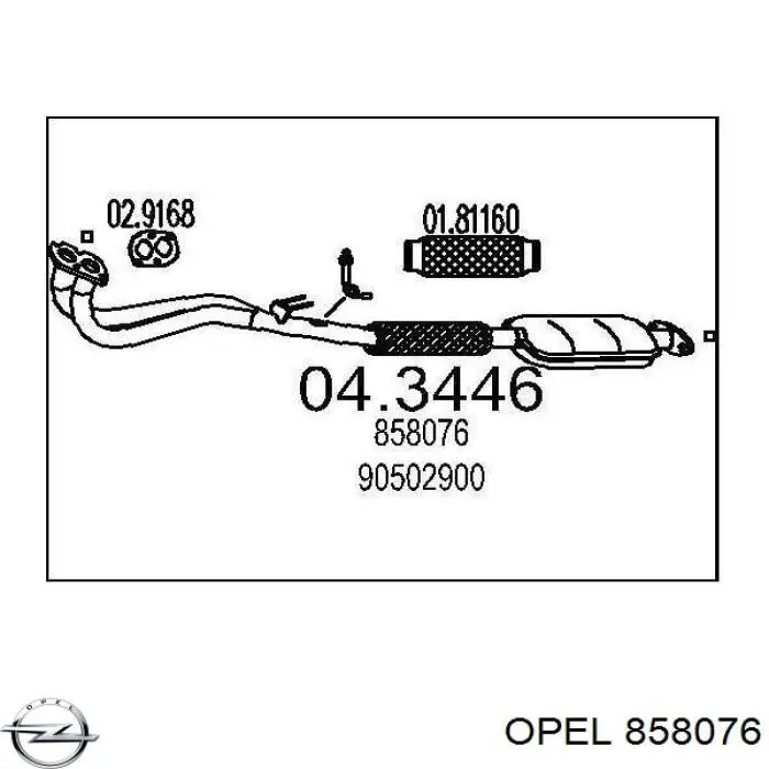 858076 Opel