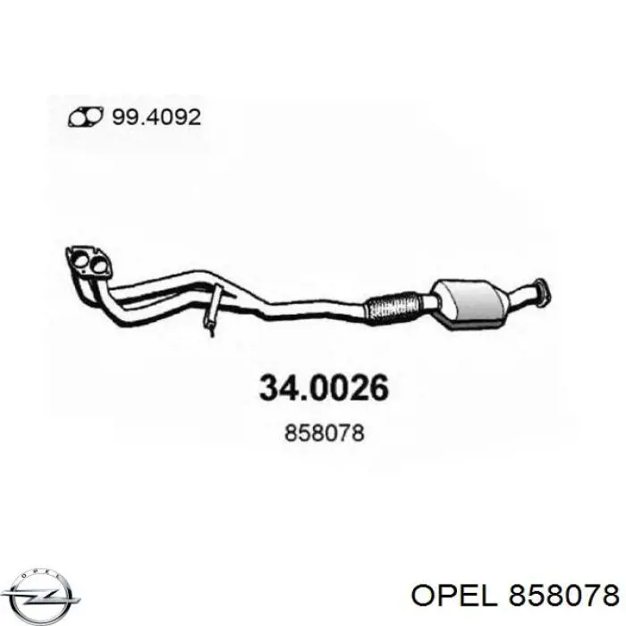 858078 Opel