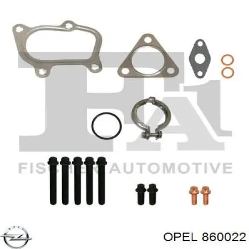 860022 Opel turbocompresor