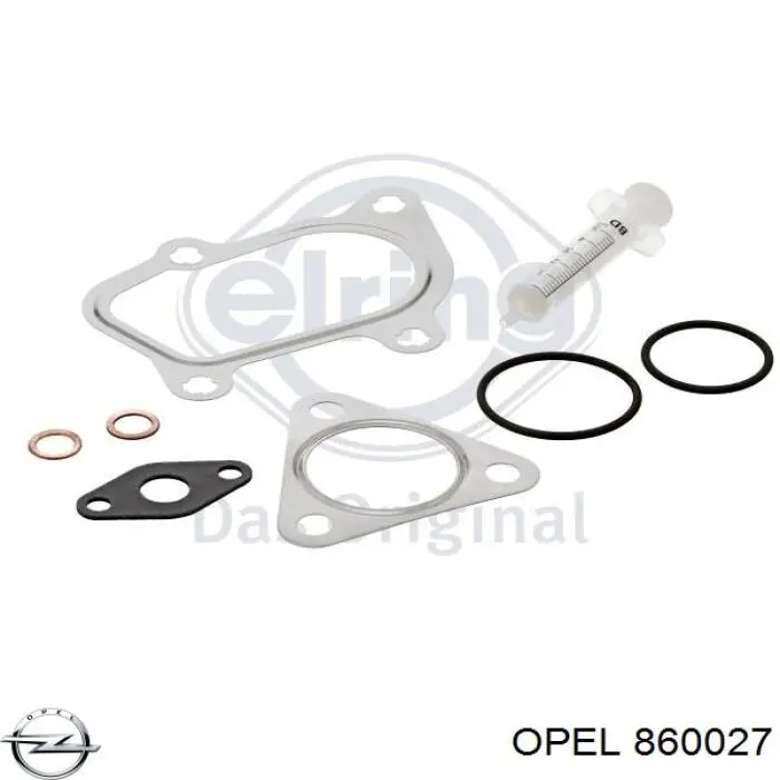 860027 Opel turbocompresor