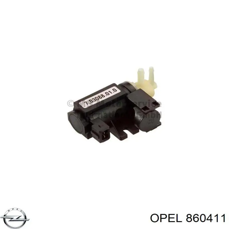 860411 Opel transmisor de presion de carga (solenoide)